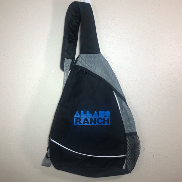 Black Backpack One Shoulder - Picture 4 of 4